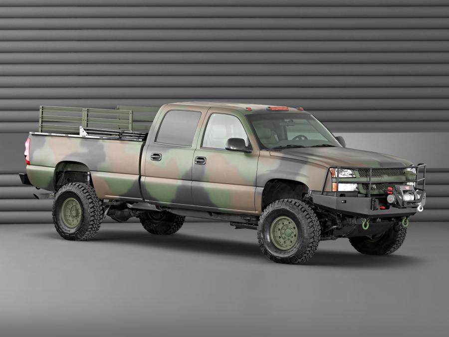 Chevrolet Silverado Crew Cab Light Service Support Vehicle '2003